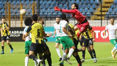 التعادل يحسم نتيجة مباراة المصري والمقاولون العرب في الدوري