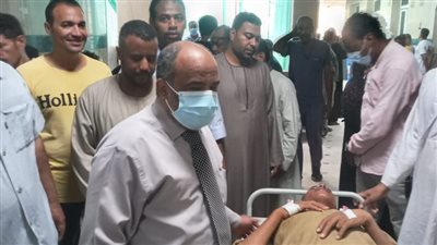 مصرع وإصابة 10 أشخاص إثر انقلاب سيارة ميكروباص بأسوان