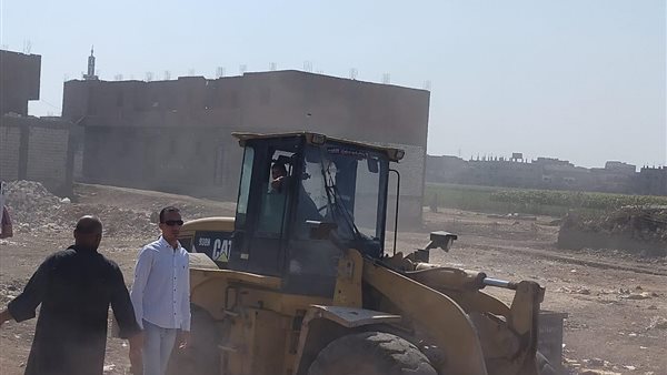 رفع قمامة بالمنيا