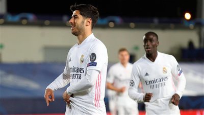 ماركو أسينسيو خارج مباراة الأهلي وريال مدريد بسبب الإصابة