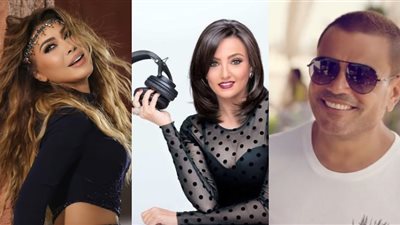 عمرو دياب وبشرى ونوال الزغبي يطالبون جمهورهم بالسعادة في أغاني صيف 2021 «فيديو»