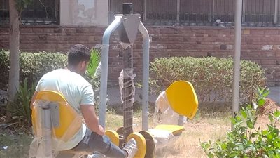  الأولى من نوعها.. إنشاء 4 صالات رياضية مفتوحة بحدائق جامعة الزقازيق «صور»