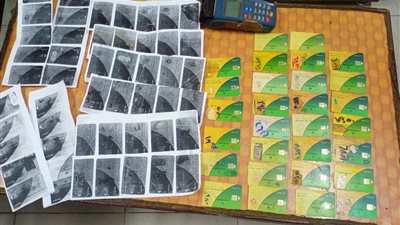 ضبط تاجر تموين جمع 1300 صورة ضوئية لبطاقات بالأقصر