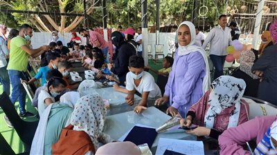 قافلة ثقافية في مدينة الصف بالجيزة ضمن مبادرة حياة كريمة