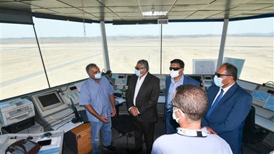 تفاصيل جولة لجنة التفتيش الأمني والبيئي بمطاري الغردقة ومرسى علم