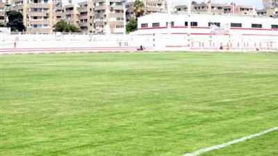 انتهاء أعمال صيانة ملعب الزمالك قبل مران الفريق اليوم «صور»
