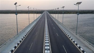النقل تعلن الانتهاء من تنفيذ محور كلابشة على النيل بأسوان «صور وفيديو»