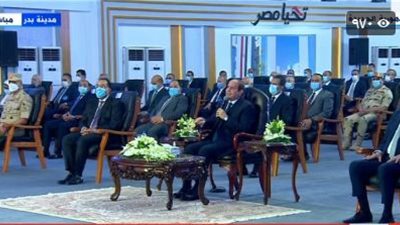 السيسي: أعمل على إعادة ترتيب أوراق الدولة المصرية