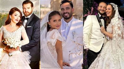آخرها واقعة إيمي سالم ومحمد سامي.. حفلات زفاف الفنانين بهجة وافتعال أزمات وأشياء أخرى