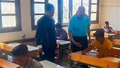 تعليم بورسعيد يتابع امتحانات الدور الثاني للشهادة الإعدادية