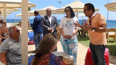 نائب وزير السياحة تتفقد الإجراءات الاحترازية بمدينتي الغردقة وشرم الشيخ «صور»