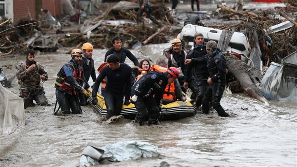 ضحايا فيضانات تركيا
