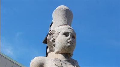 متحف الآثار بمكتبة الإسكندرية يعرض تمثال “لحاكم بطلمي”