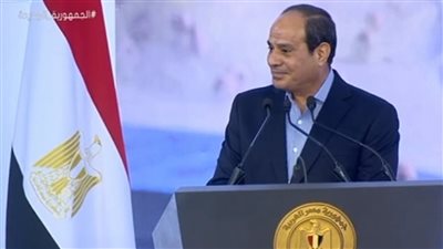 السيسي: ما تحقق الآن بفضل الشعب المصري وتصديه لمحاولات تخريب البلاد