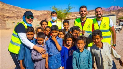 صندوق تحيا مصر ينظم قافلة حماية اجتماعية في سانت كاترين