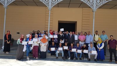 متحف المركبات الملكية ببولاق ينتهي من فعاليات أكبر دورة تدريبية لكليات الآثار