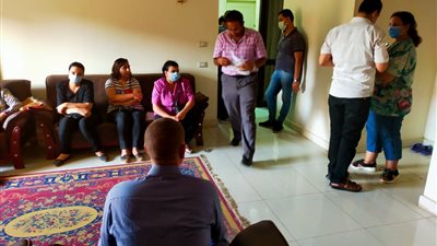 إقبال كبير على التطعيم بلقاح كورونا بمقرات حزب مستقبل وطن بسوهاج