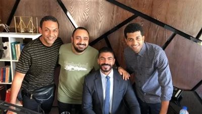 خالد سليم ونسرين طافش وكريم سرور في الشيخ زايد بسبب أزمة قلبية