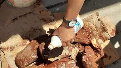 إعدام 45 كيلو أغذية منتهية الصلاحية في حملة لمراقبة الأغذية بالعريش | صور