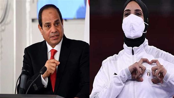 الرئيس السيسي وفريال