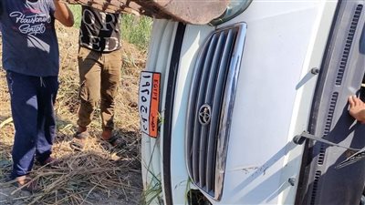 إصابة 6 أشخاص في حادث على الطريق الصحراوي بالمنيا