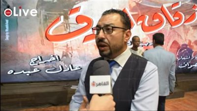 مراد فكري: حلمي اتحقق في مسرحية زقاق المدق