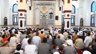 نقل شعائر صلاة الجمعة من مسجد عباد الرحمن بالشرقية
