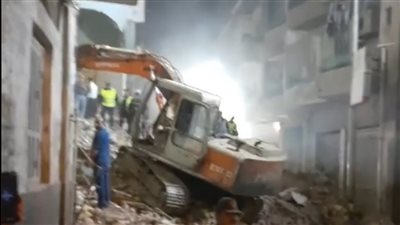 ارتفاع ضحايا عقار دمنهور المُنهار إلى 4 أشخاص