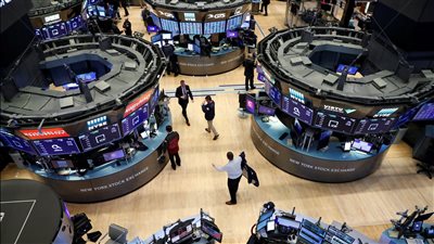 صعود الأسهم الأمريكية خلال تعاملات اليوم.. ومؤشر داو جونز يقفز 480 نقطة