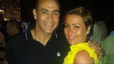 نجاة صابرين رضا زوجة عصام الحضري من حادث في الشيخ زايد | فيديو