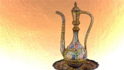 متحف الفن الإسلامي يعرض إبريقًا وطستًا من النحاس