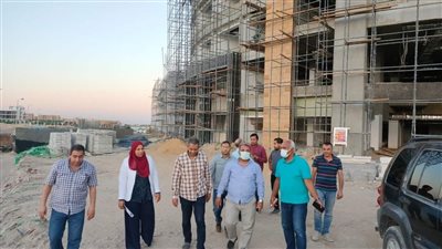 مسئولو الإسكان يتابعون مشروعات سوهاج وأخميم الجديدتين