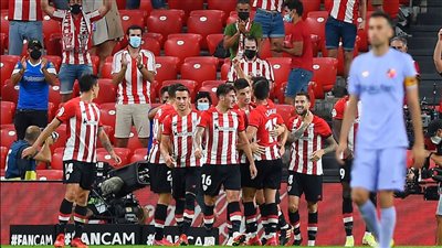 برشلونة يتعادل إيجابيا أمام أتلتيك بيلباو في الدوري الإسباني 