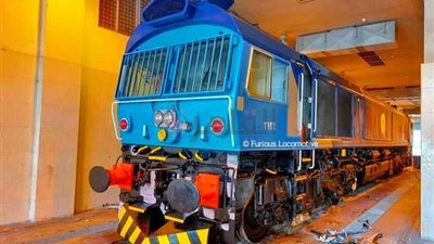 السكة الحديد تنتهي من صيانة أول جرار من طراز emd ضمن العقود المبرمة