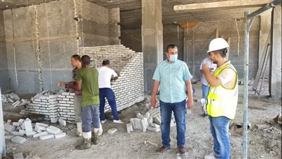 محافظ البحيرة: جاري العمل في التشطيبات النهائية بمستشفى بدر المركزي