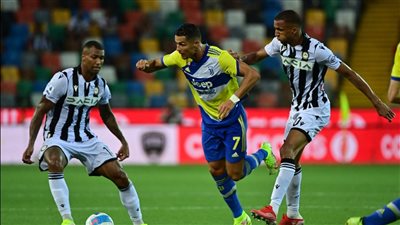 يوفنتوس يستهل مشواره في الدوري الإيطالي بالتعادل أمام أودينيزي