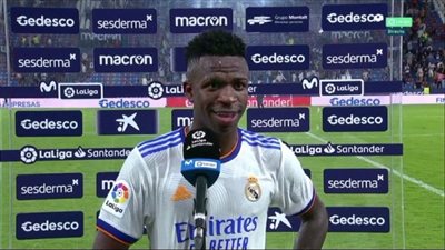 فينسيوس جونيور يعلق على تعادل ريال مدريد أمام ليفانتي في الدوري الإسباني 