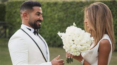 أحمد سعد عن زوجته الجديدة علياء بسيوني: دايمًا دوّرعلى اللي يفرح قلبك |صور