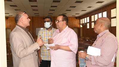 جامعة الأقصر تستعد لبدء الدراسة بكلية الطب| صور 