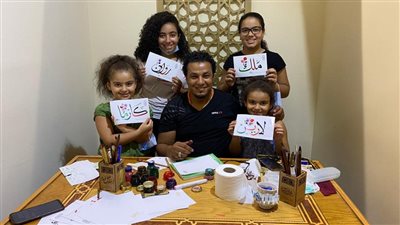 إقبال كبير على الخط العربي بجناح الأزهر بمعرض الإسكندرية للكتاب | صور