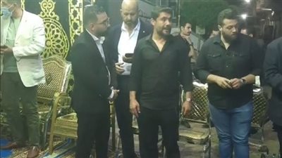 بدء عزاء والدة الكابتن أحمد حسن في مدينة مغاغة بالمنيا