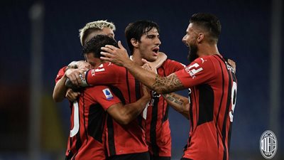 ميلان يتصدر الدوري الإيطالي بفوز صعب على سامبدوريا 