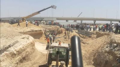 مصرع شخصين وإصابة 7 آخرين إثر انهيار سقالة بأكتوبر 