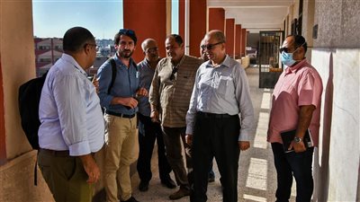 وكيل تعليم بورسعيد يتفقد الإجراءات التنفيذية للمدرسة التطبيقية التكنولوجية «ظُهر»