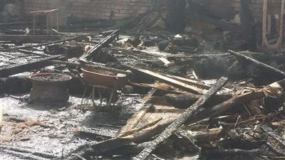 السيطرة على حريق حظيرتين للمواشي بالدقهلية 