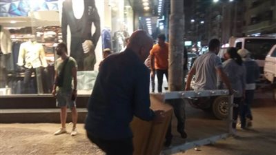 رفع اشغالات وتغريم قاعة أفراح مخالفة بالزقازيق لمنع انتشار كورونا | صور