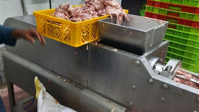 ضبط 14 طن لحوم دواجن غير صالحة للاستهلاك بشبين القناطر 