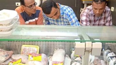 ضبط كميات من اللحوم الفاسدة خلال حملة مكبرة بـ سوهاج 