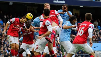 موعد مباراة مانشستر سيتي وأرسنال في الدوري الإنجليزي والتشكيل المتوقع