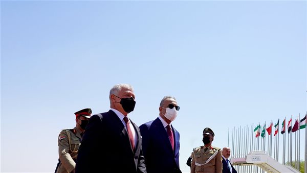 الكاظمي والملك عبدالله